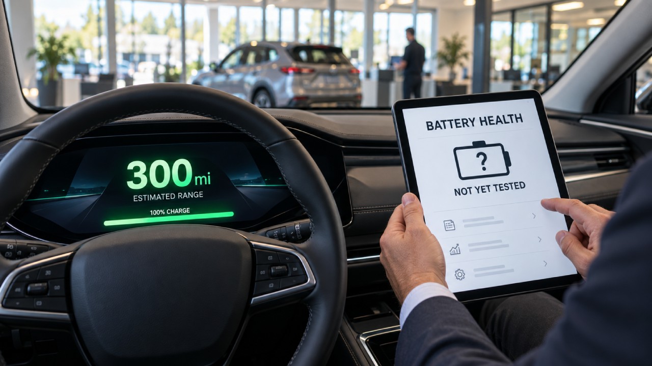 Why the Range on a Used EV’s Dash Cannot Prove Battery Health