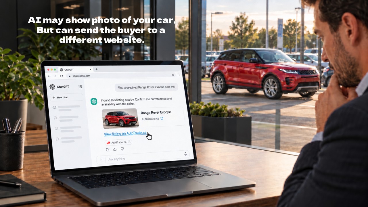 Why AI Search May Find Your Cars but Skip Your Website