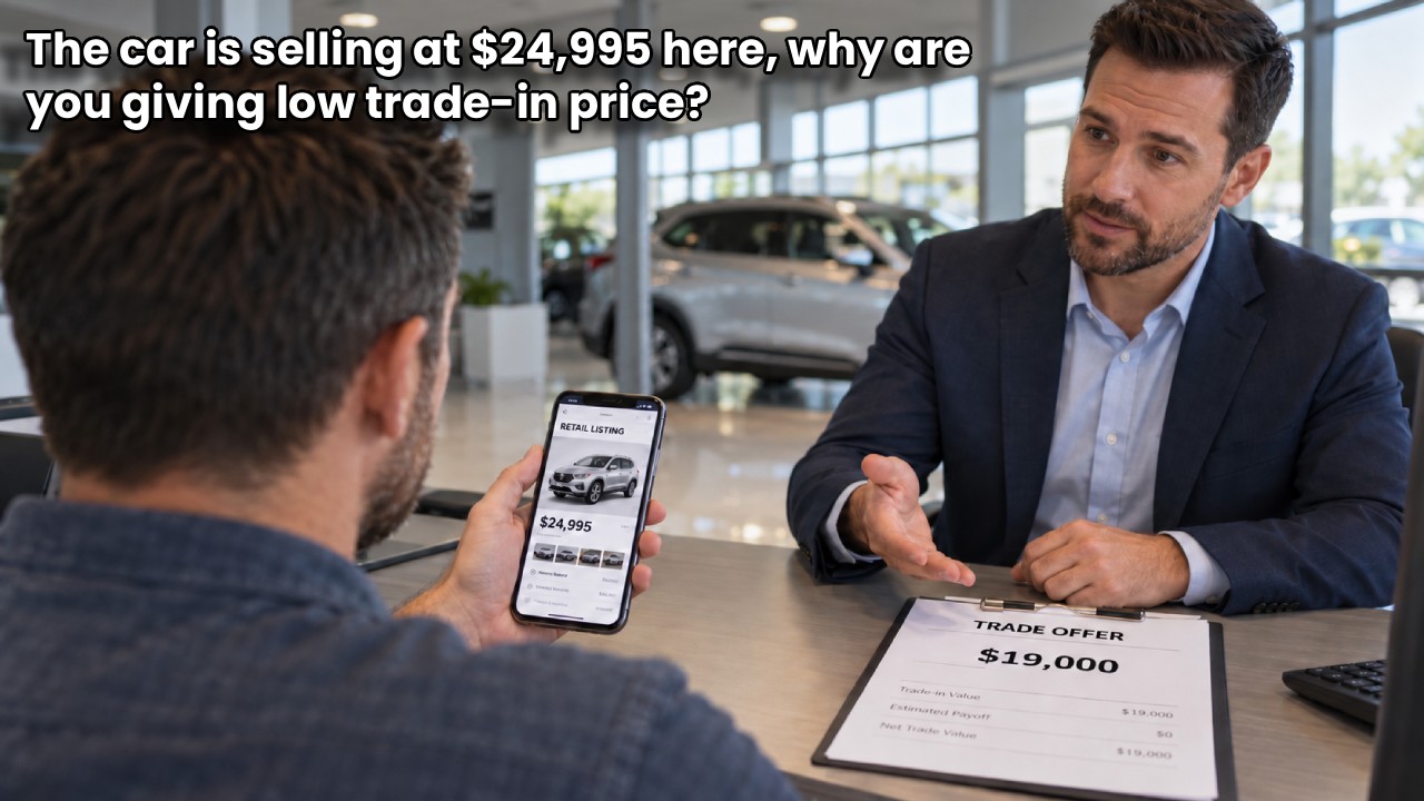What to Say When a Buyer Uses Retail Listings to Price Their Trade-In