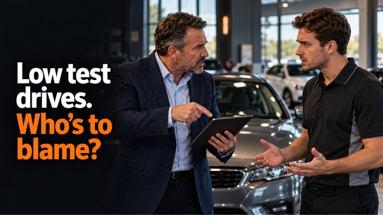 A Low Test-Drive Rate Is Not Automatically a Salesperson Problem