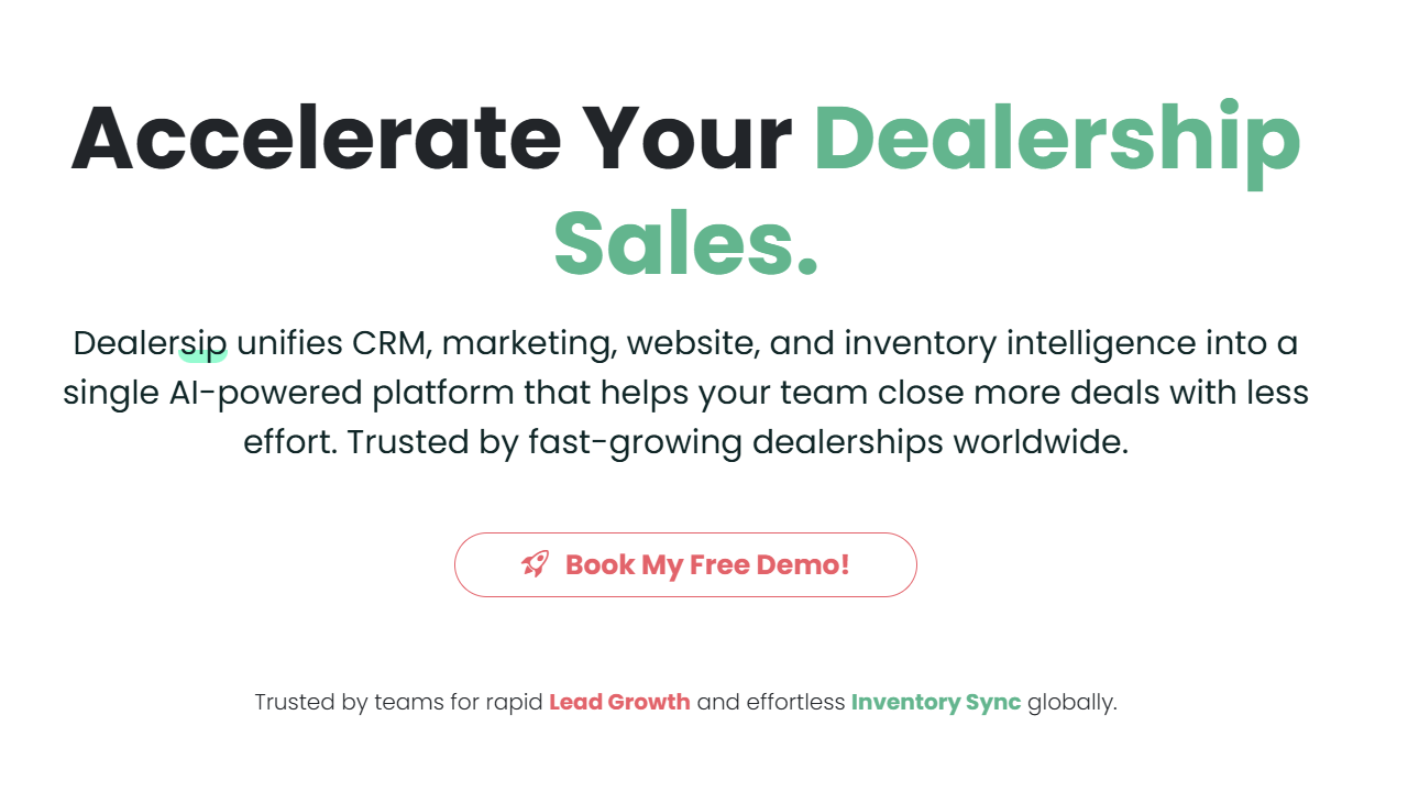 Dealersip | AI-Powered Software for Auto Dealerships